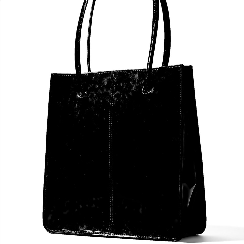 NEW Urban Outfitters Patent Lady Faux Leather Tote Bag (without tags)